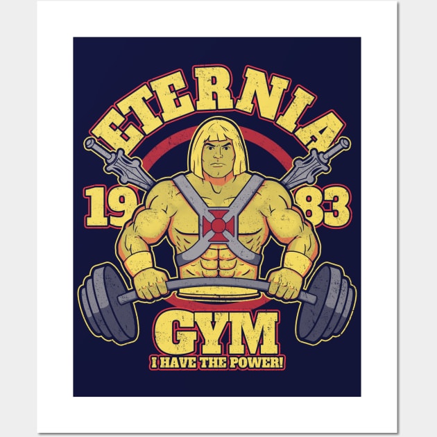 ETERNIA GYM Wall Art by jozvoz